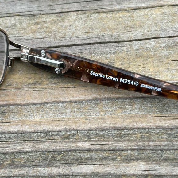 Sophia Loren Glasses Frame BOHOMIAN PEARL M254 Brown Glasses Frame - Picture 9 of 12
